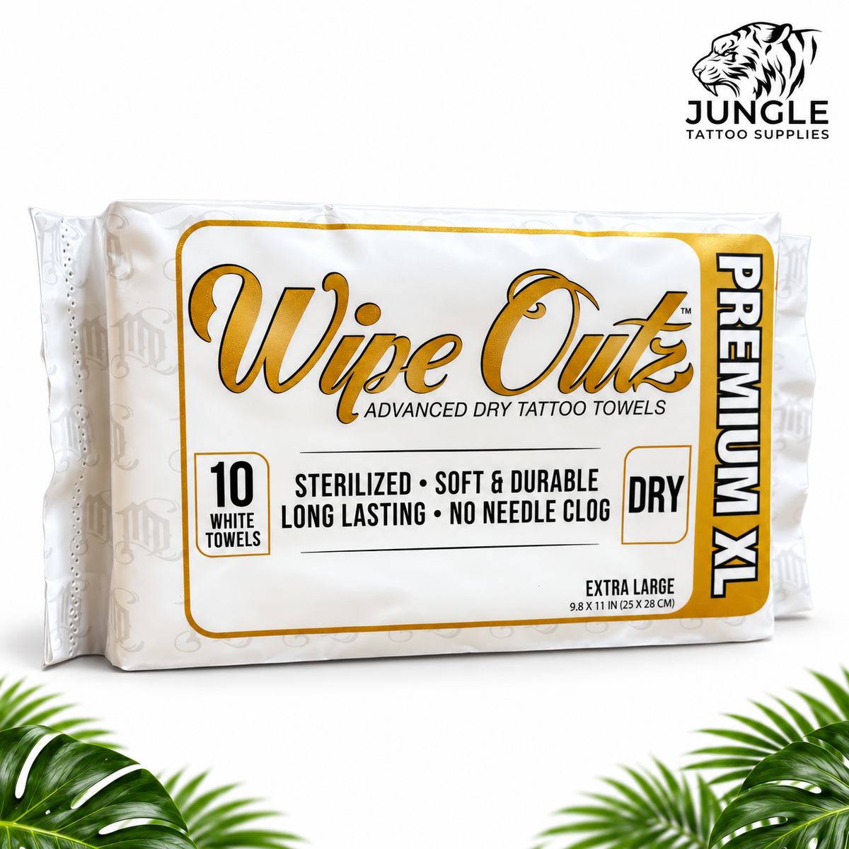 Wipe Outz White Tattoo Towels