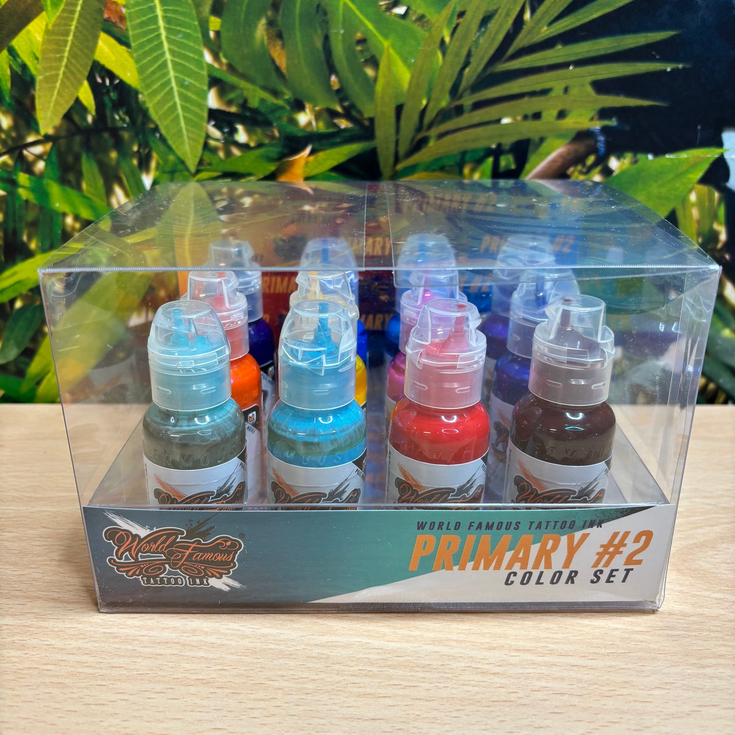 World Famous Tattoo Ink - Primary Colour Set 2