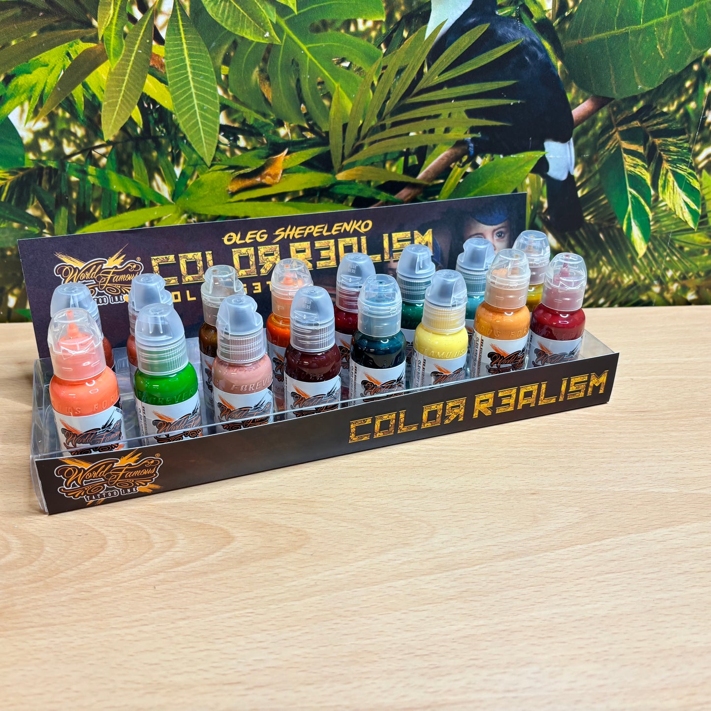 World Famous Tattoo Ink - Oleg Shepelenko Colour Realism Set