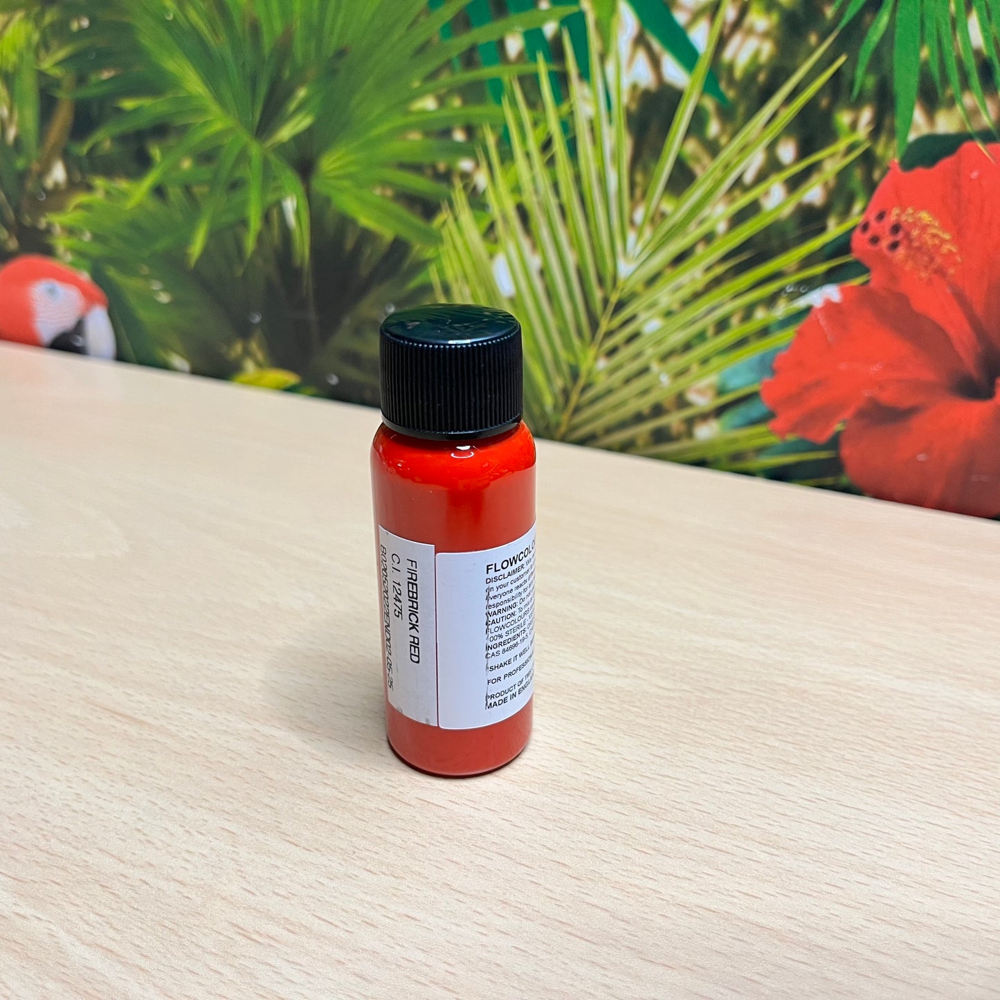 Flow Colours Tattoo Ink - Firebrick Red