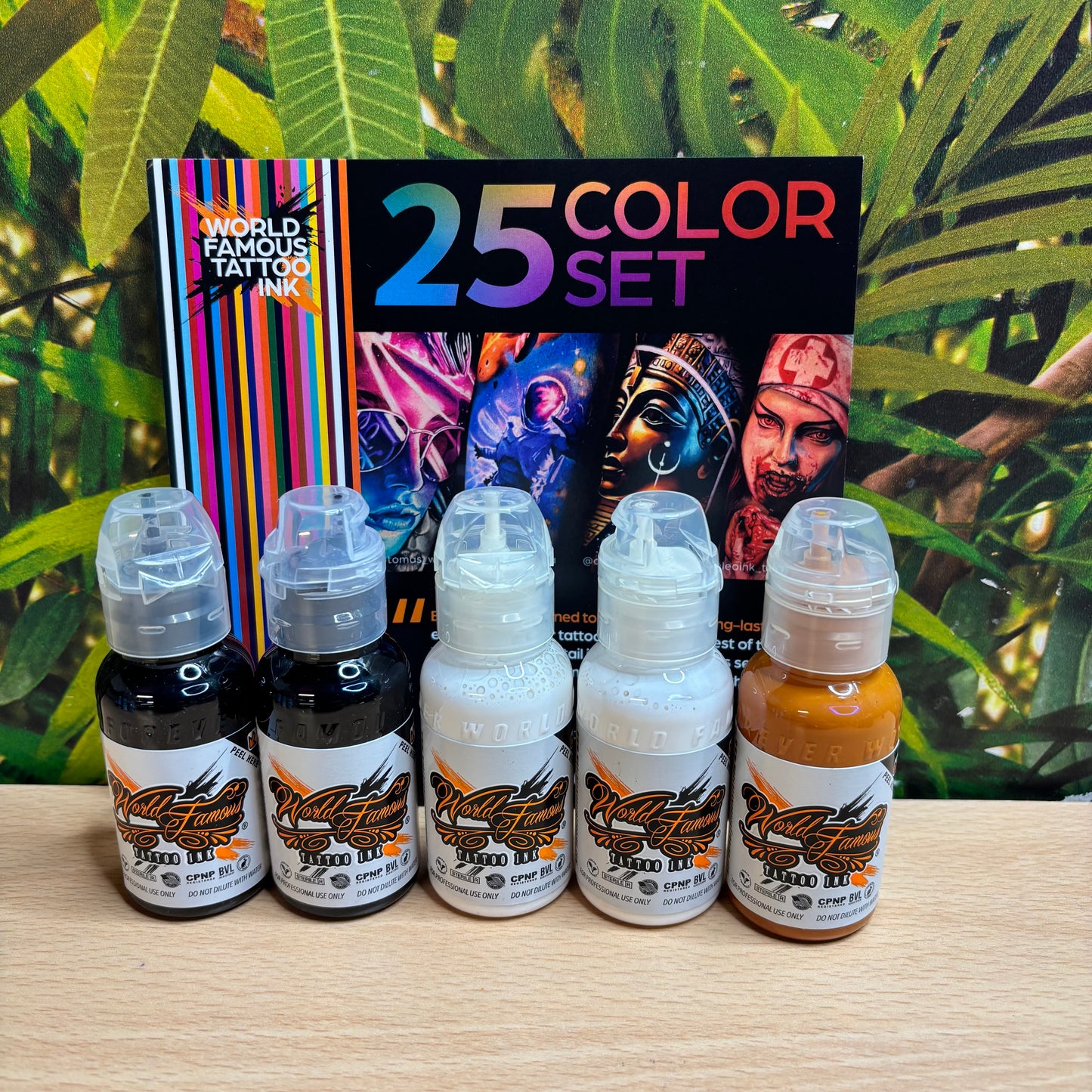 World Famous Tattoo Ink - 25 Set