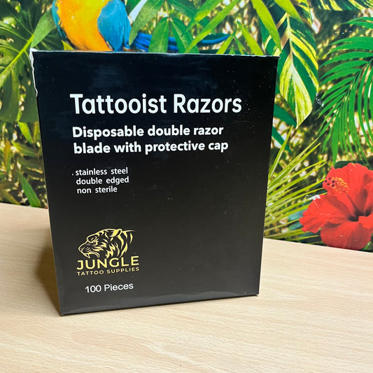 Disposable Tattooist Razors - Double Blade