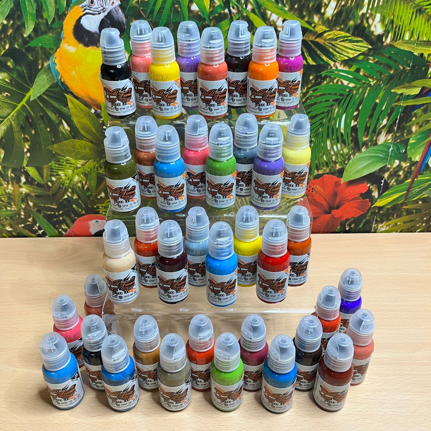World Famous Tattoo Ink - 40 Colour Set
