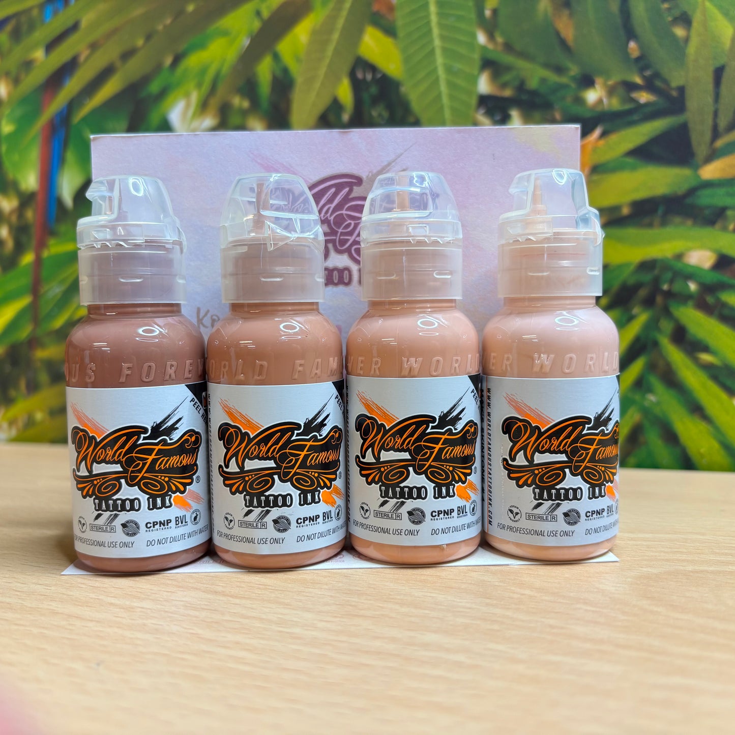 World Famous Tattoo Ink - Maks Kornev's Pink Skintone Set