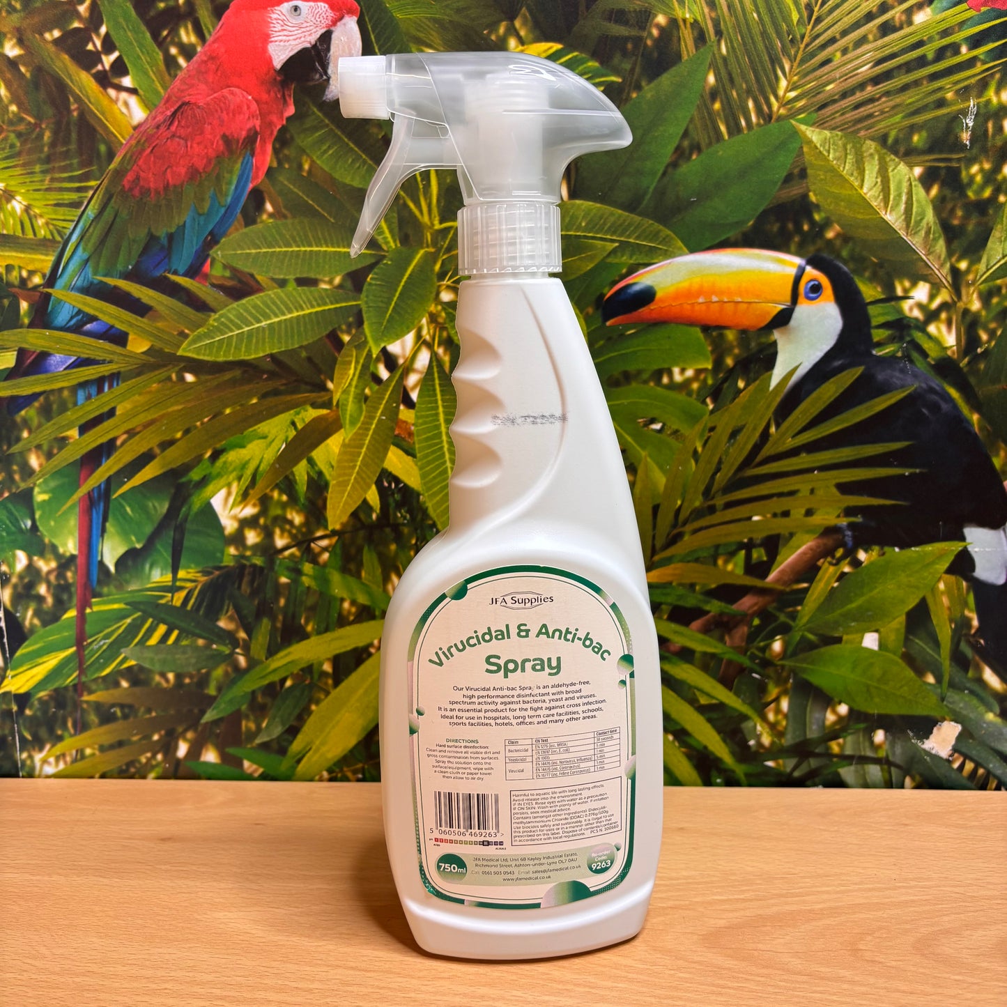 JFA Virucidal Antibac Spray 750ml