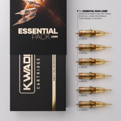 Kwadron Tattoo Cartridges - Essential Packs