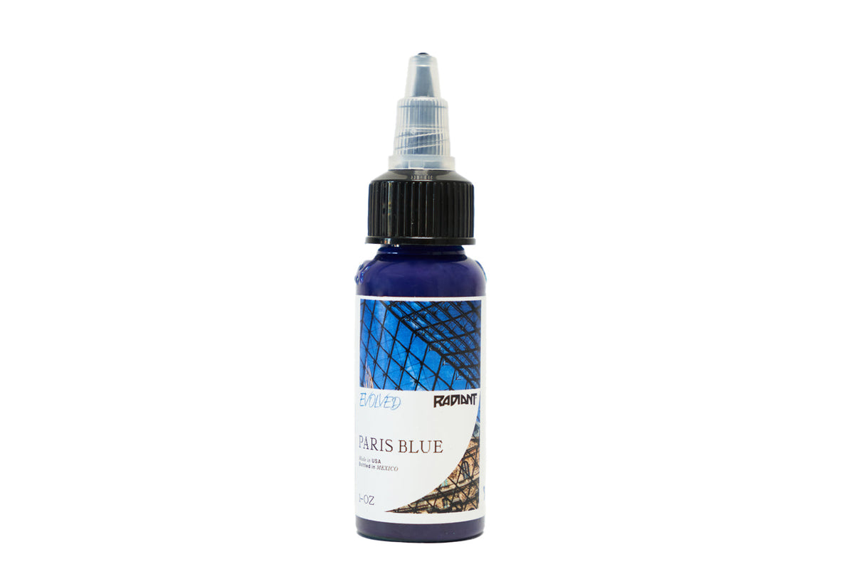 Radiant Evolved - Tattoo Ink - Paris Blue