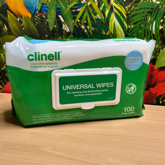 Clinell - Universal Wipes - pack of 100