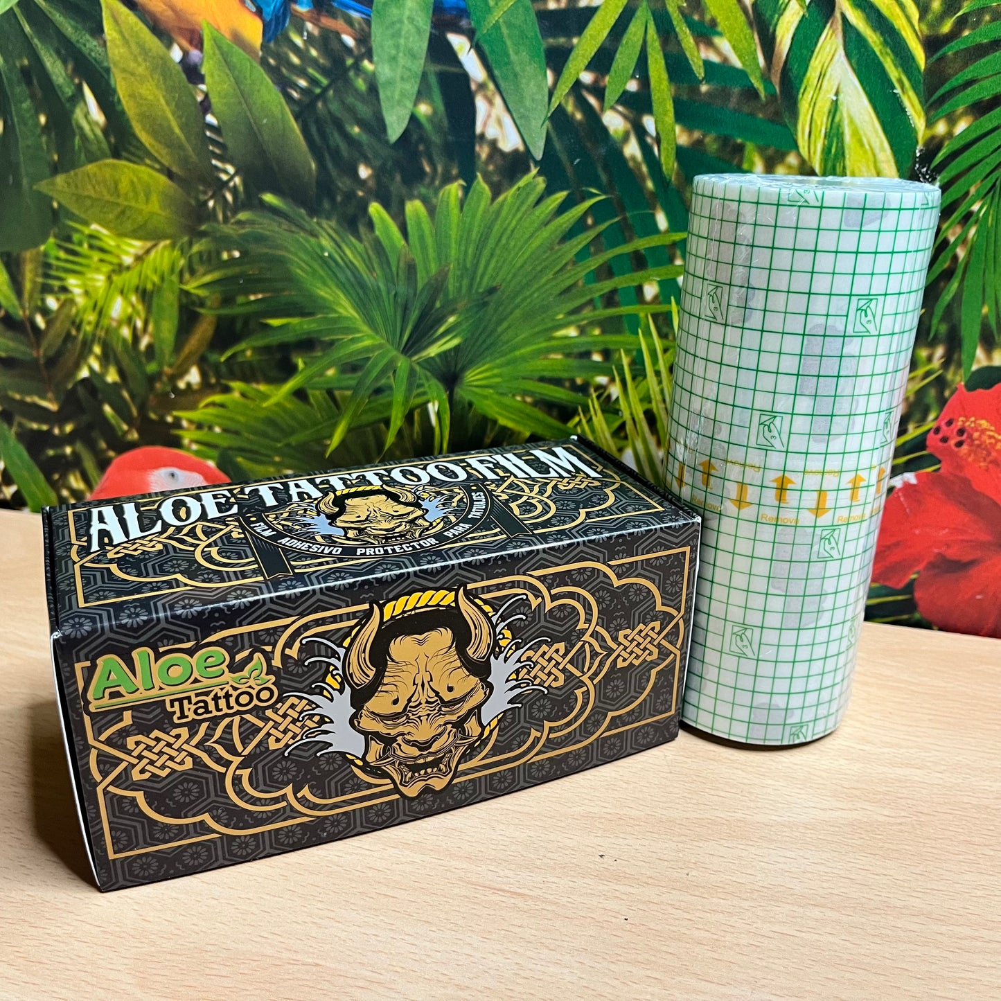 Aloe Tattoo Adhesive Protector Tattoo Film - Studio Roll