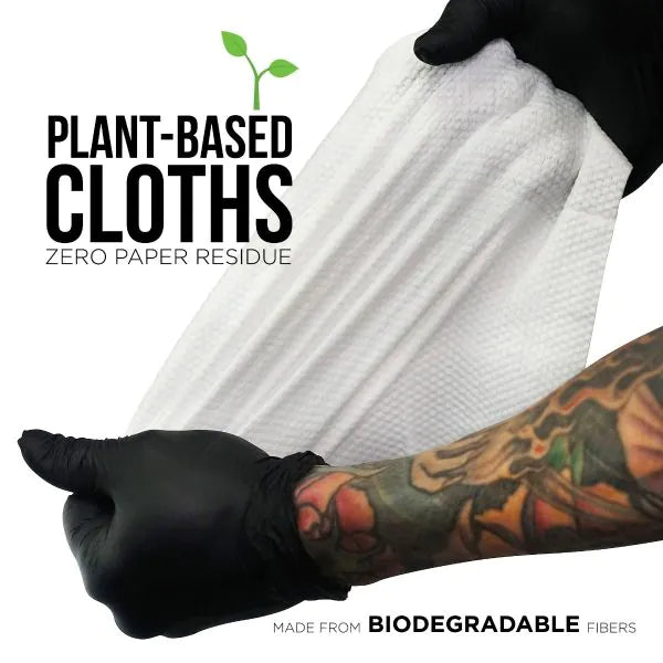 Wipe Outz Black Tattoo Towels