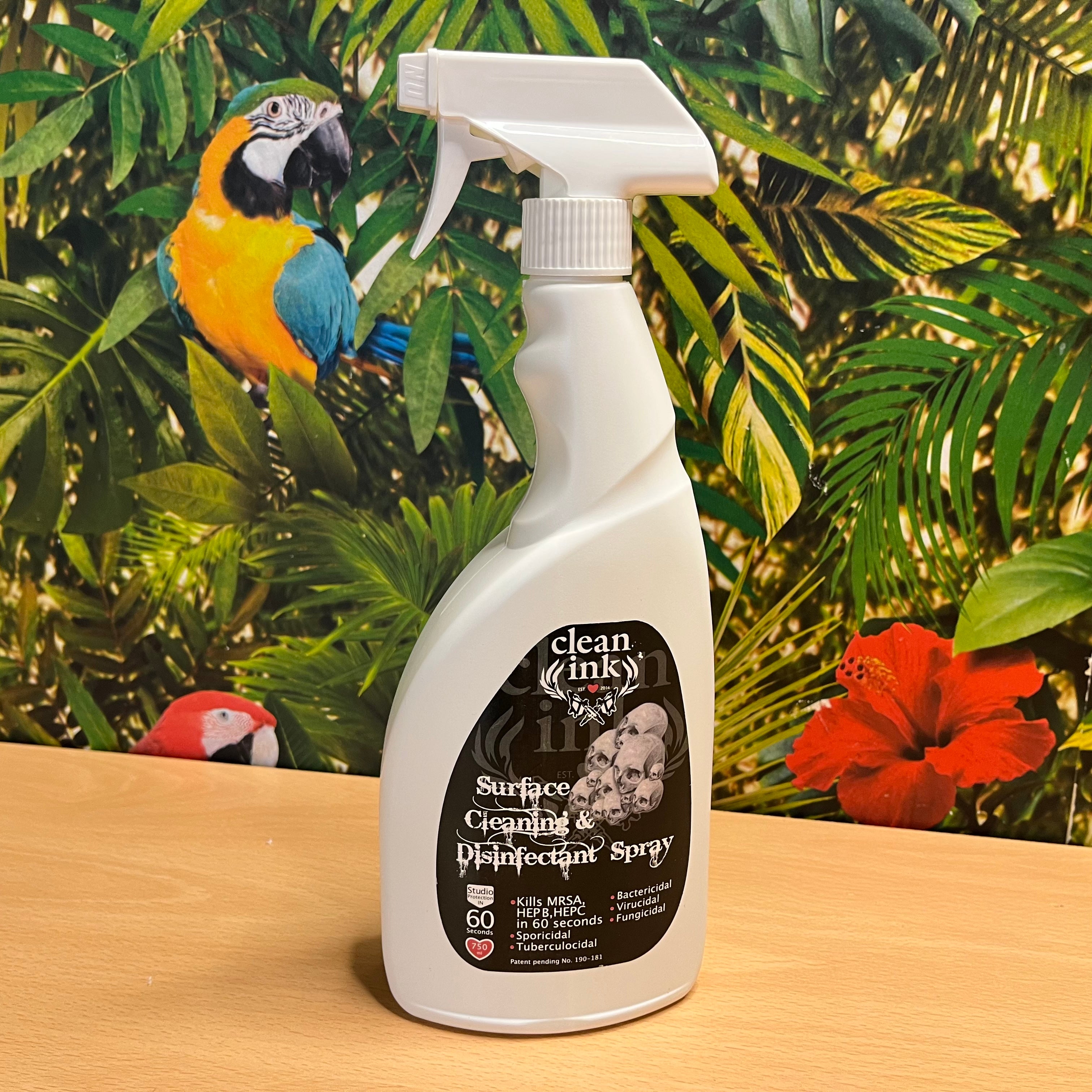 Clean Ink Surface Cleaning & Disinfectant Spray - 750ml | UK Stockists ...