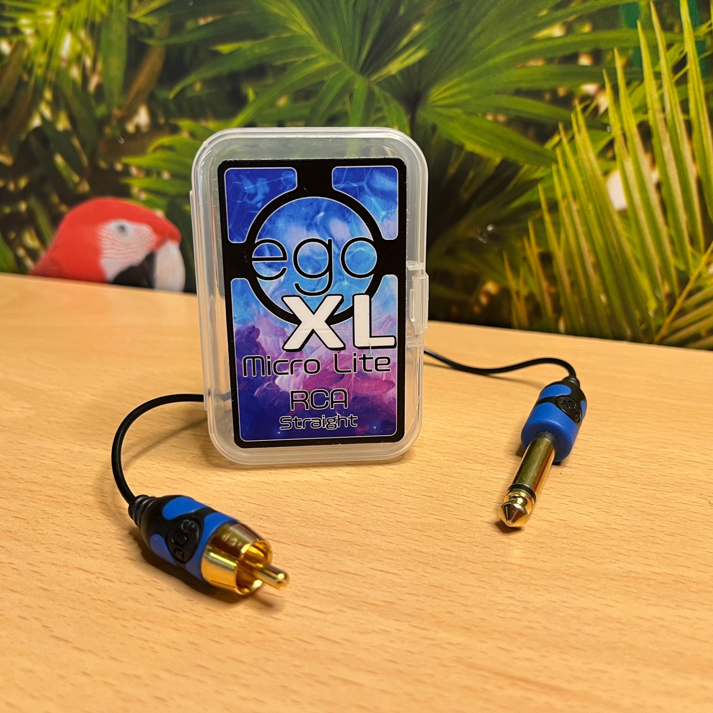Ego Micro-Lite RCA XL - Straight Tattoo Cable