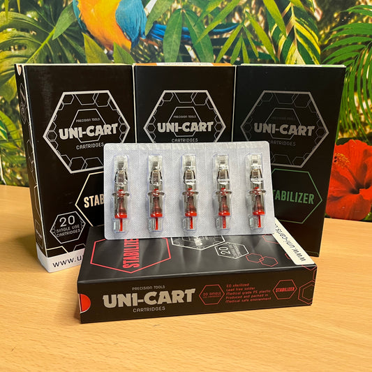 Unicart Tattoo Cartridges - Curved Magnum (Bug Pin)