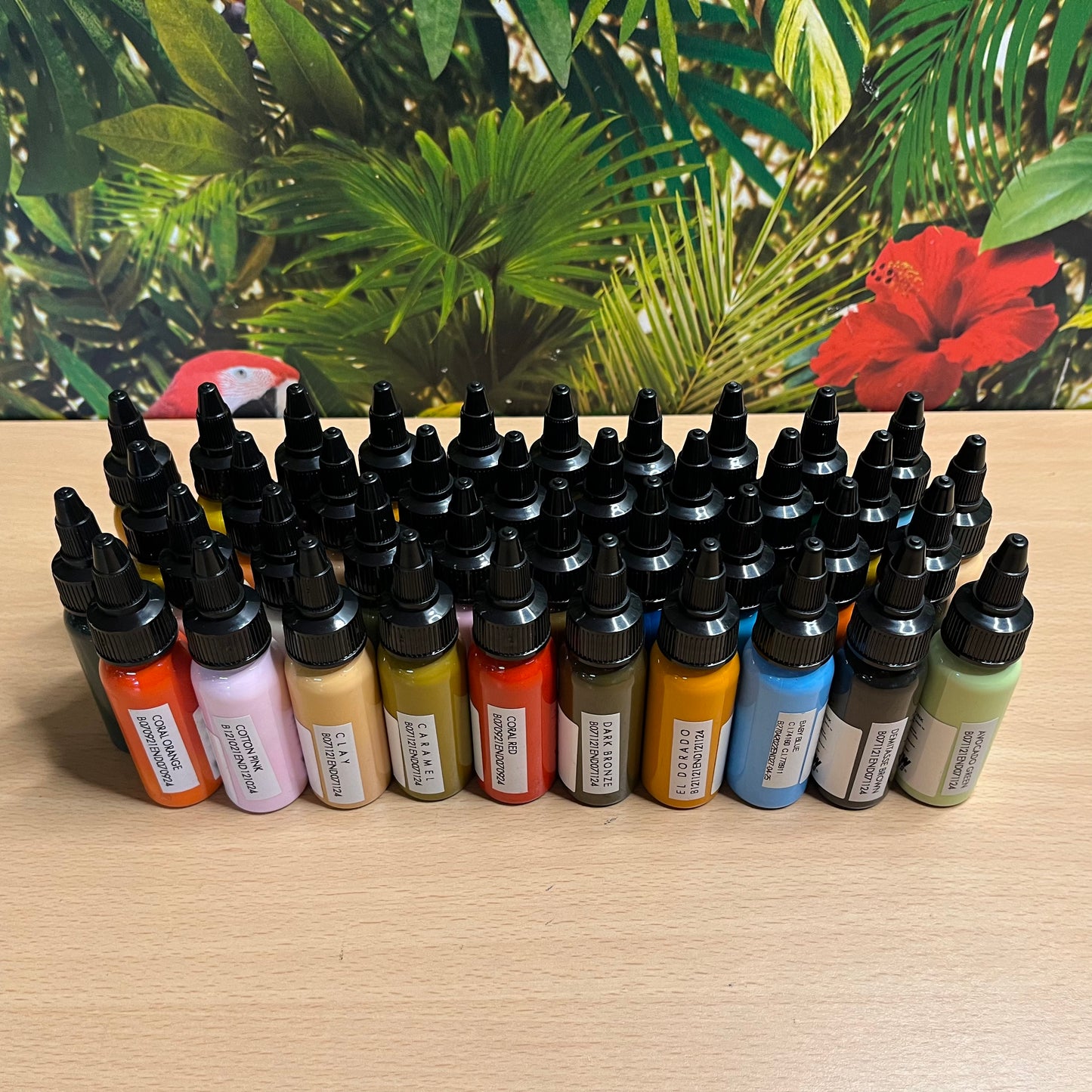 Flow Colours Tattoo Ink - 40 Colour Set