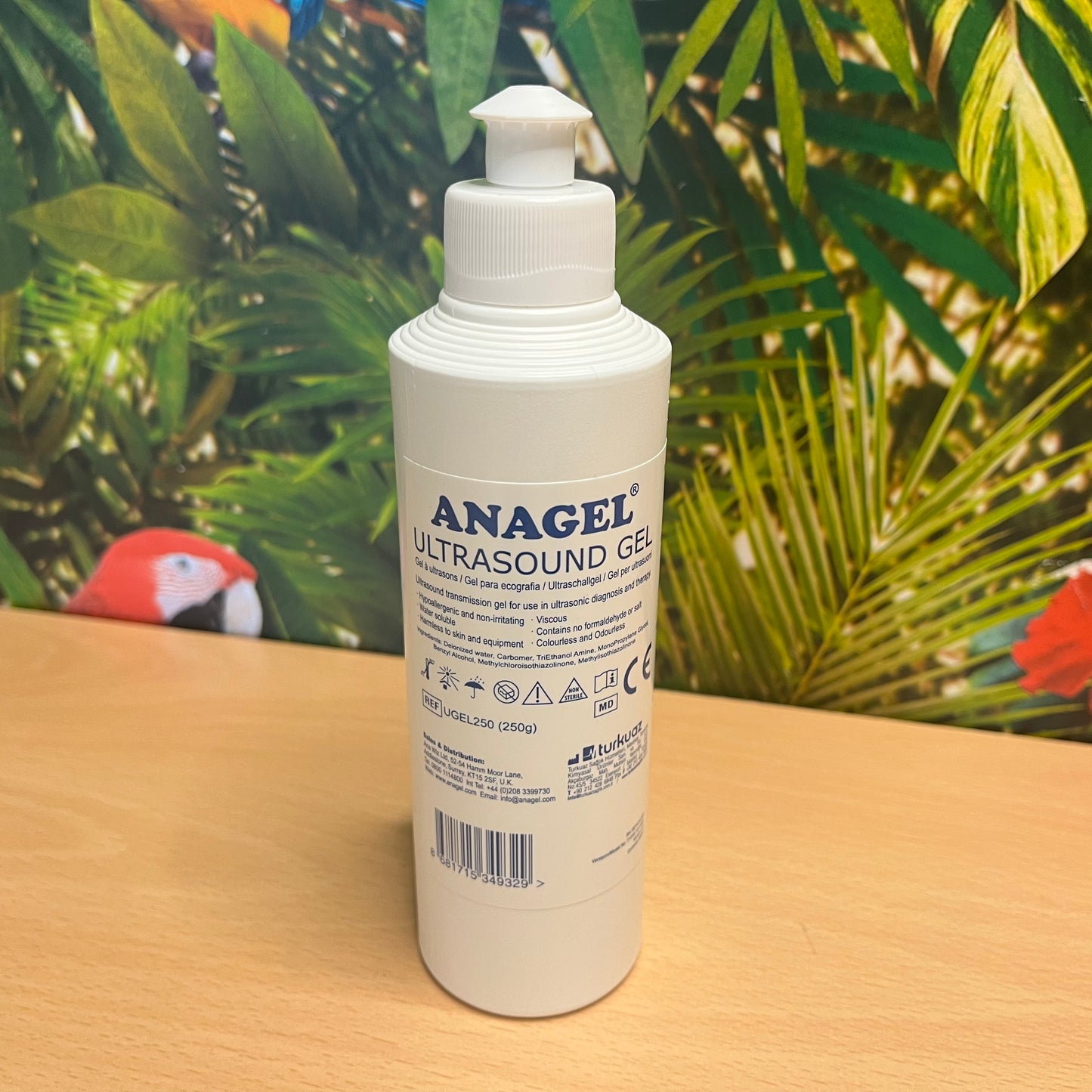 Anagel - Ultrasound Gel - 250ml | UK Stockists | Jungle Tattoo Supplies