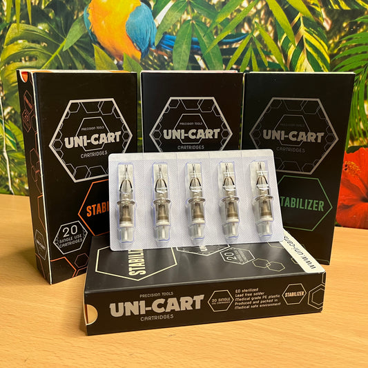 Unicart Tattoo Cartridges - Round Liners (Bug Pin)