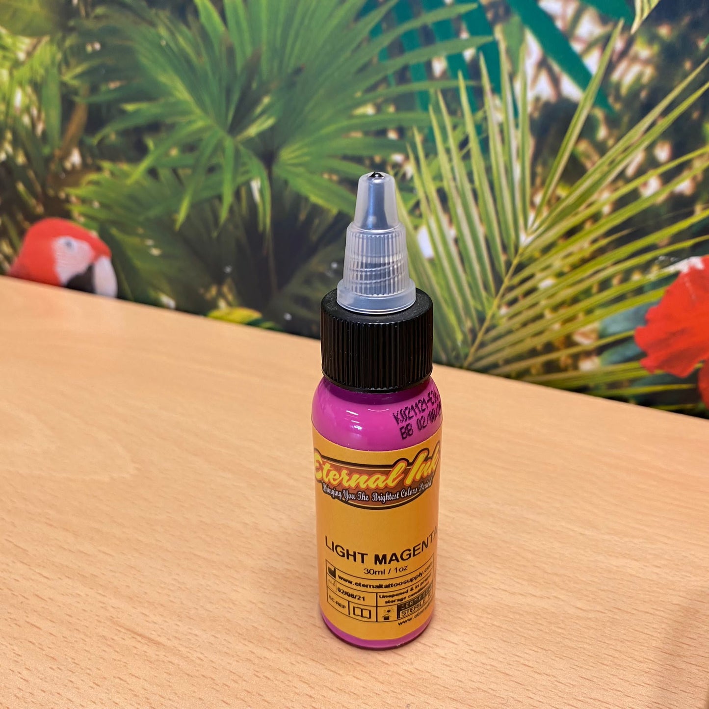 Eternal Tattoo Ink - Light Magenta | UK Stockists | Jungle Tattoo Supplies