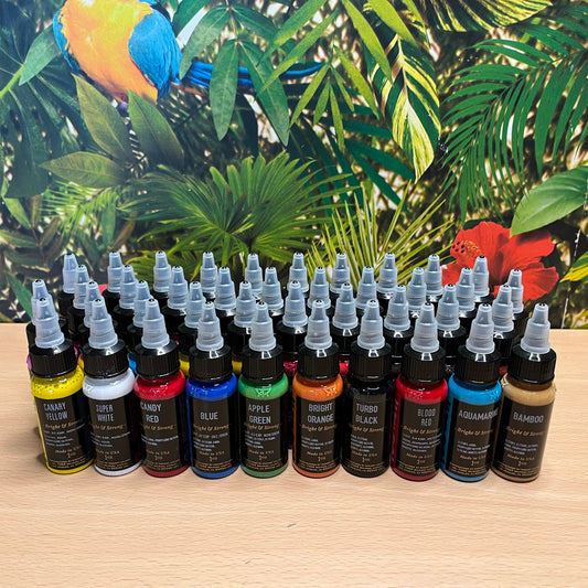 Radiant Tattoo Ink - 40 Colour Set