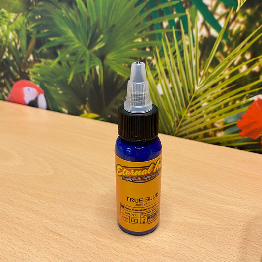 Eternal Tattoo Ink - True Blue | UK Stockists | Jungle Tattoo Supplies