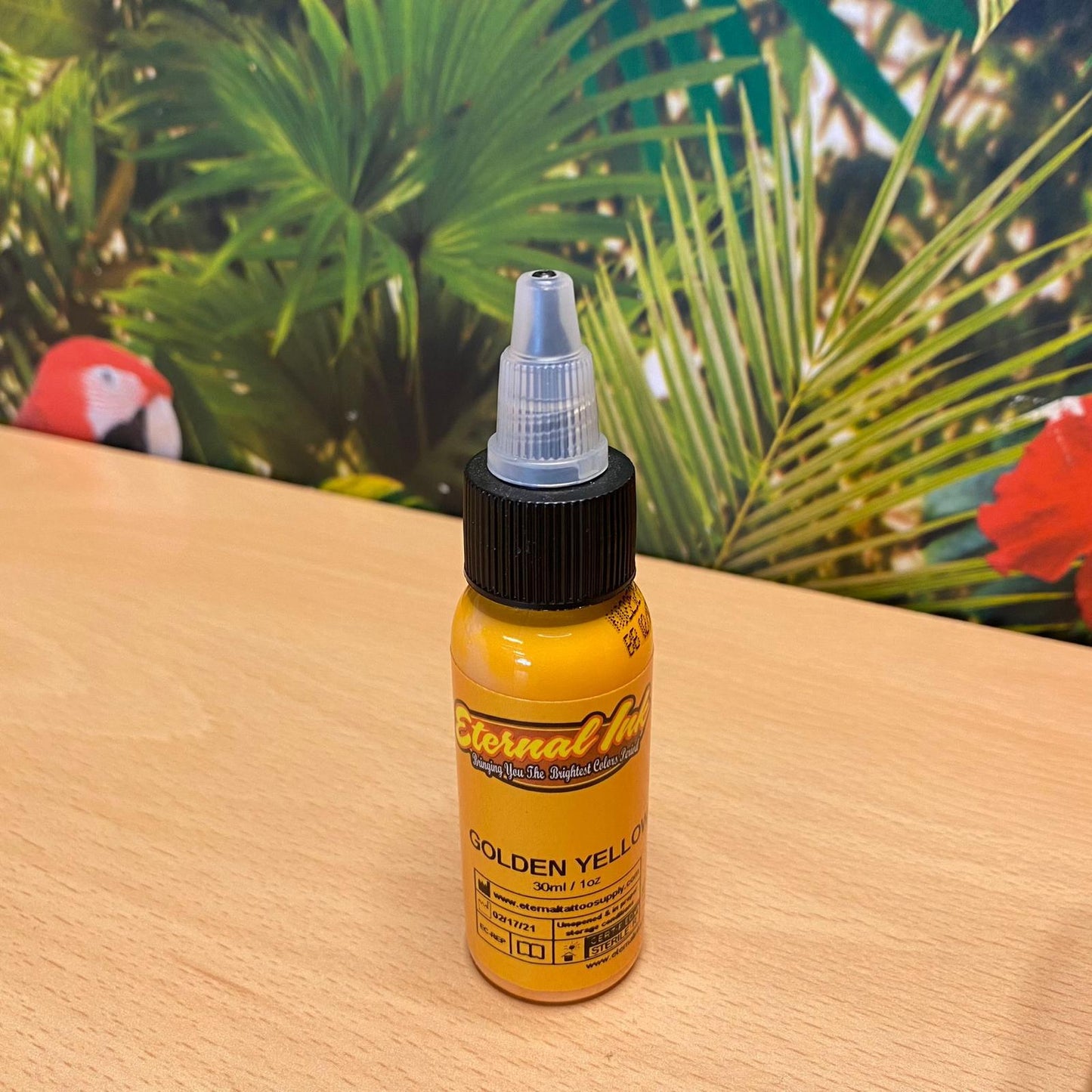 Eternal Tattoo Ink - Golden Yellow | UK Stockists | Jungle Tattoo Supplies