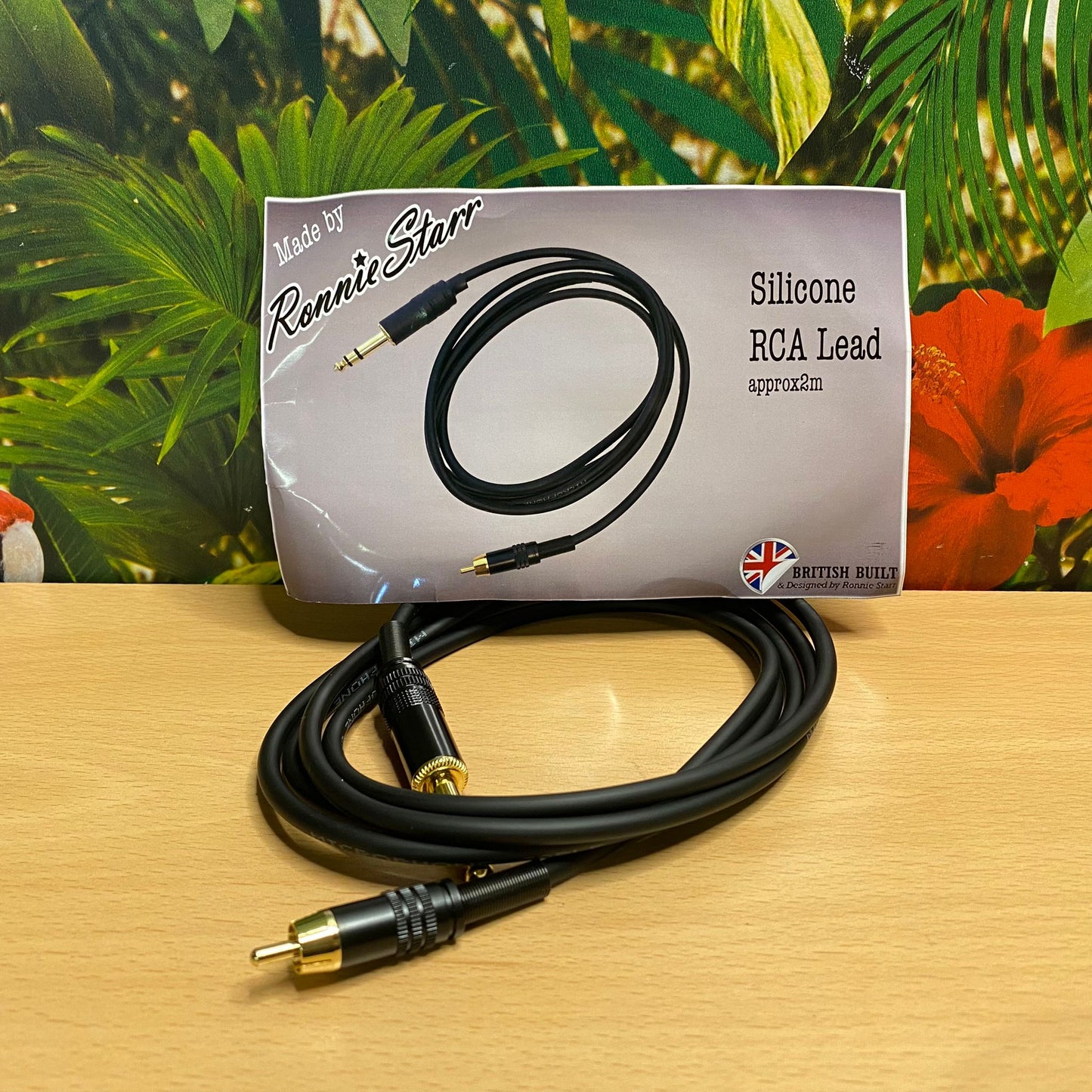 Ronnie Starr - Deluxe Silicone RCA Cable
