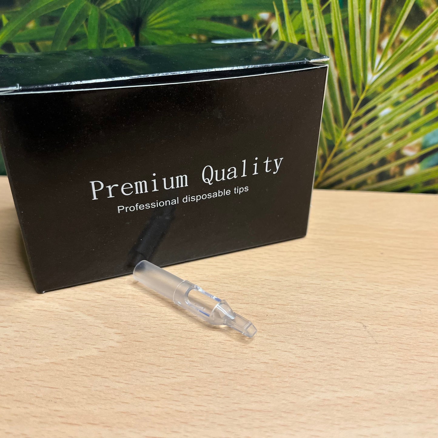 Clear Disposable Tips (Flat Tip)