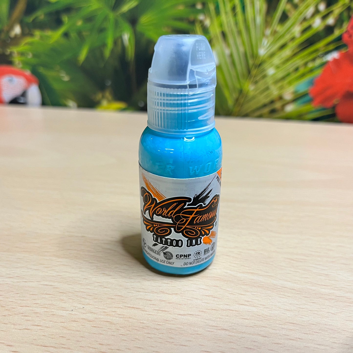 World Famous Tattoo Ink - Barrier Reef Blue (1oz)