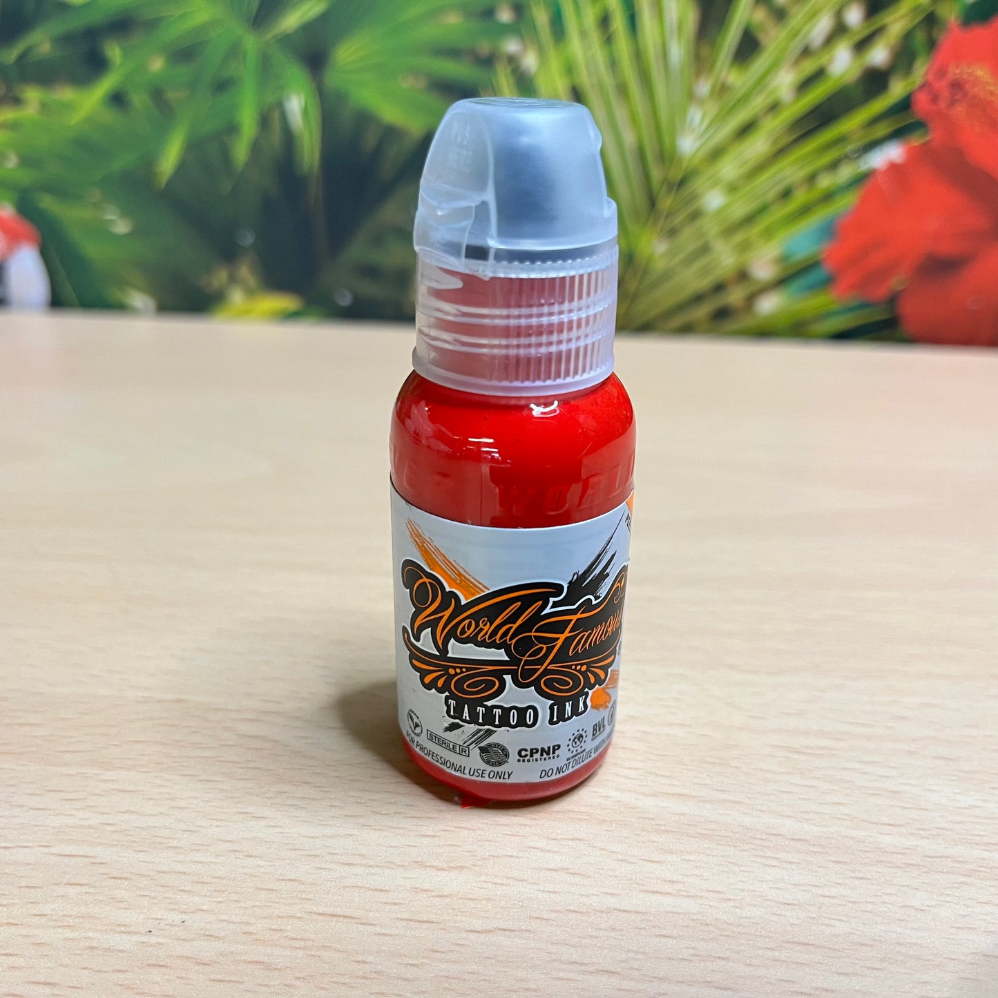 World Famous Tattoo Ink - Samuel O'Reilly Red (1oz)