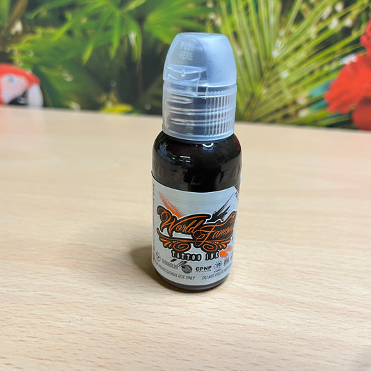 World Famous Tattoo Ink - Badlands Brown (1oz)