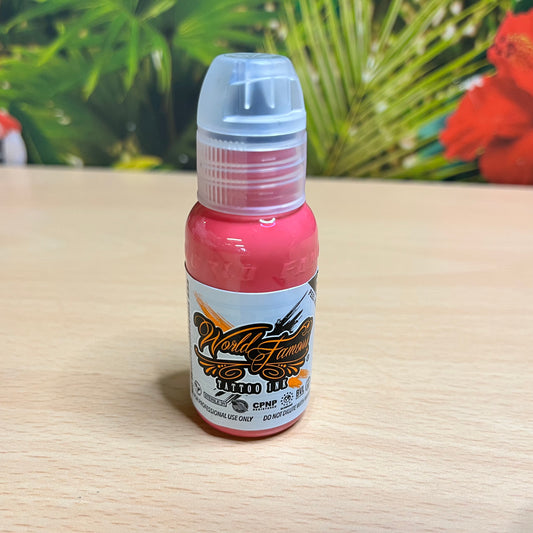 World Famous Tattoo Ink - Paraguay Pink (1oz)