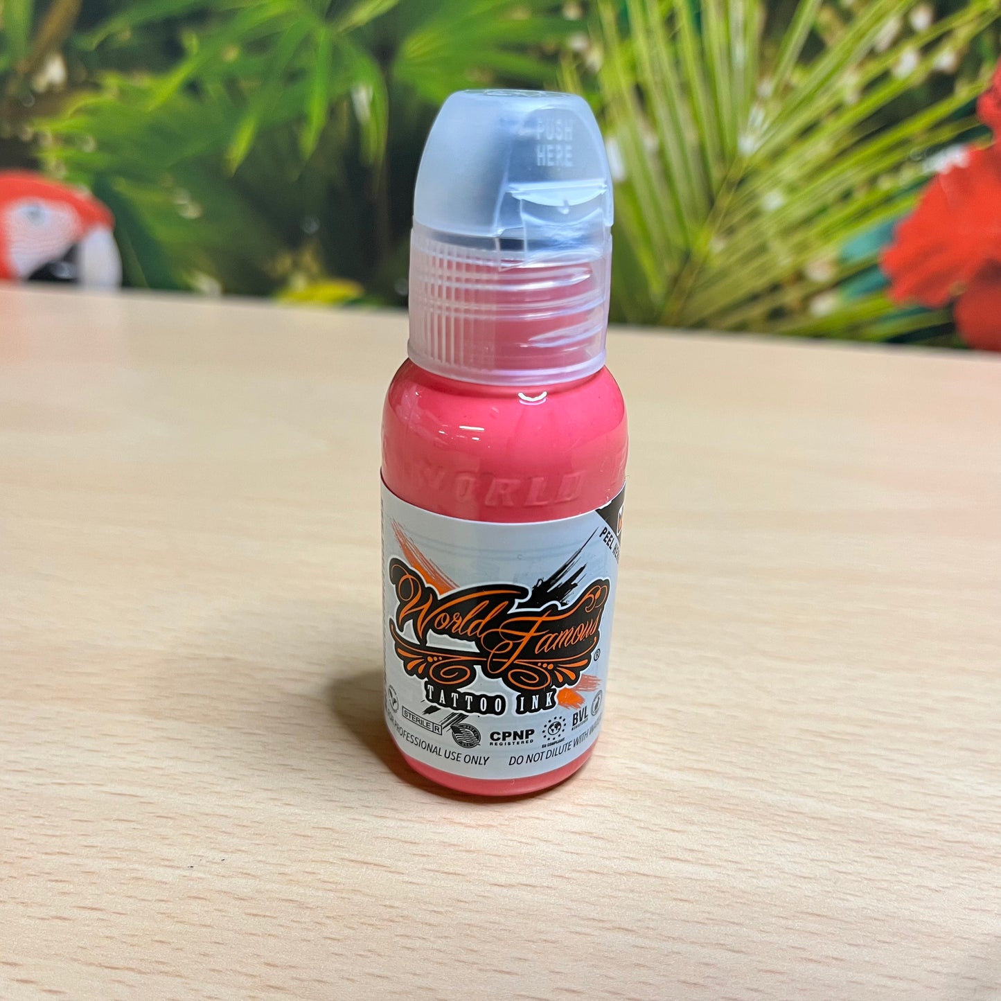 World Famous Tattoo Ink - Bali Pink (1oz)