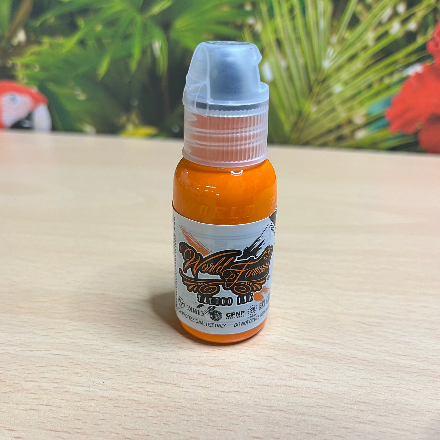 World Famous Tattoo Ink - Everest Orange (1oz)