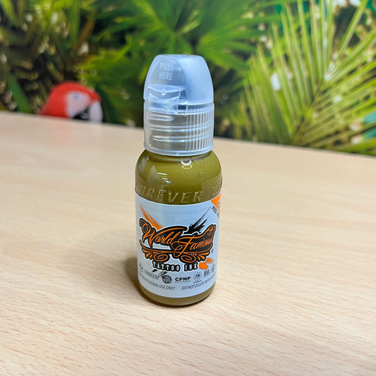 World Famous Tattoo Ink - Sicilian Olive (1oz)
