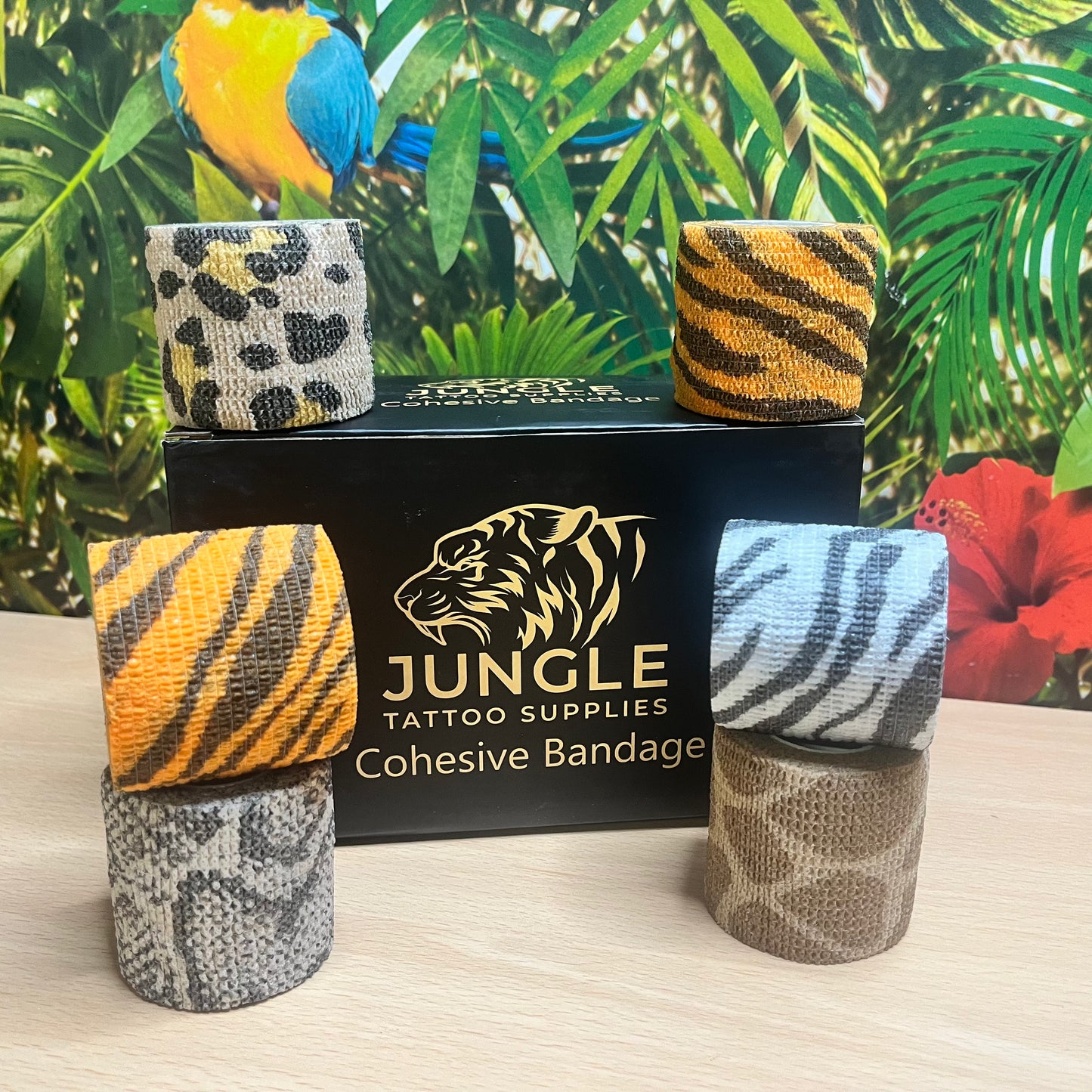 Jungle Tattoo Grip Tape