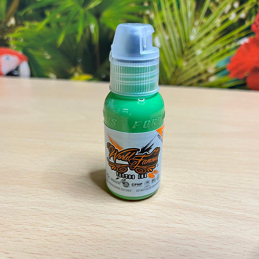 World Famous Tattoo Ink - Ireland Green (1oz)