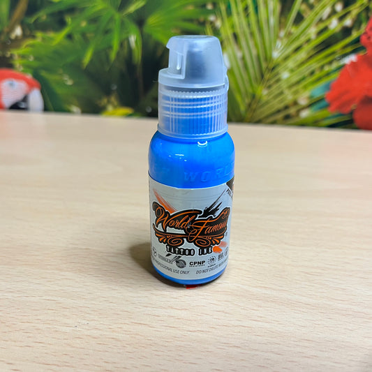 World Famous Tattoo Ink - Einstein Blue (1oz)