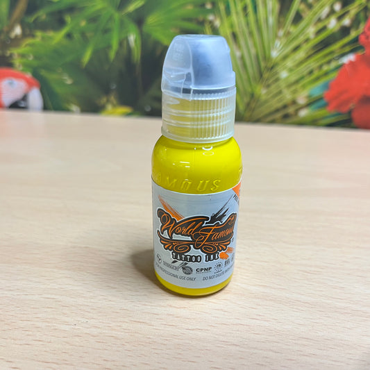 World Famous Tattoo Ink - Great Wall Yellow (1oz)