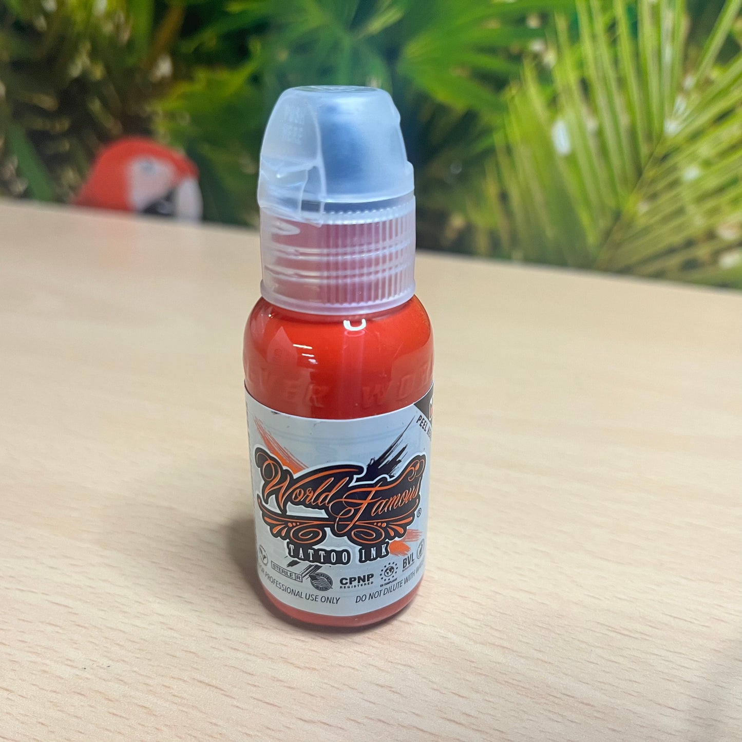 World Famous Tattoo Ink - Red Hot Chili Pepper (1oz)
