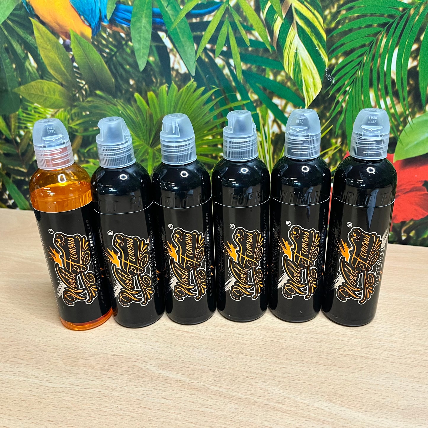 World Famous Tattoo Ink - 5 Stage Shading Set - 120ml (4oz) Bottles