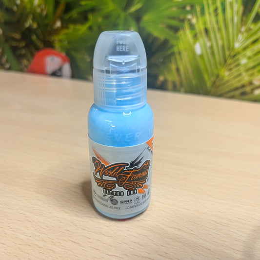 World Famous Tattoo Ink - Sinatra Blue (1oz)