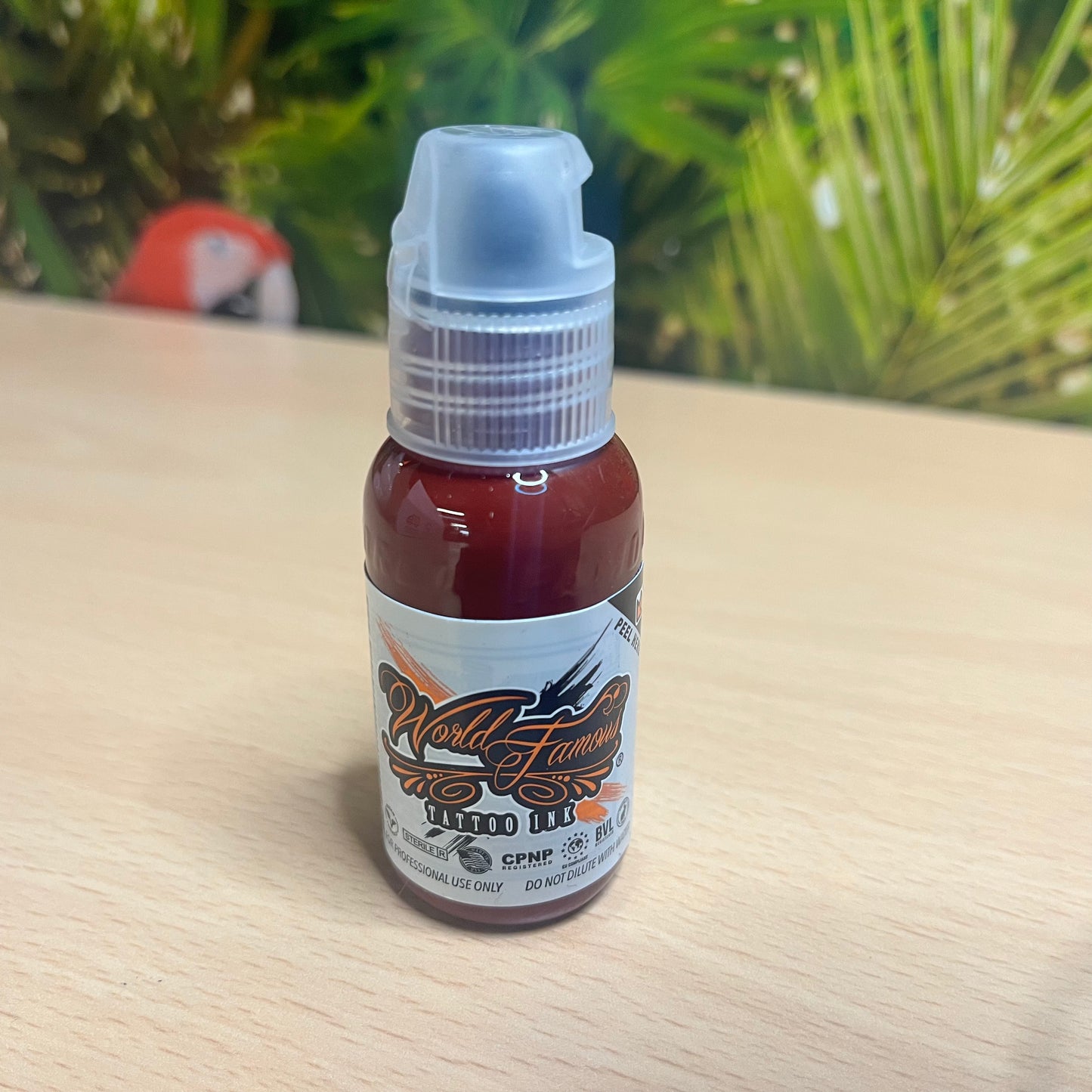 World Famous Tattoo Ink - Red Square (1oz)