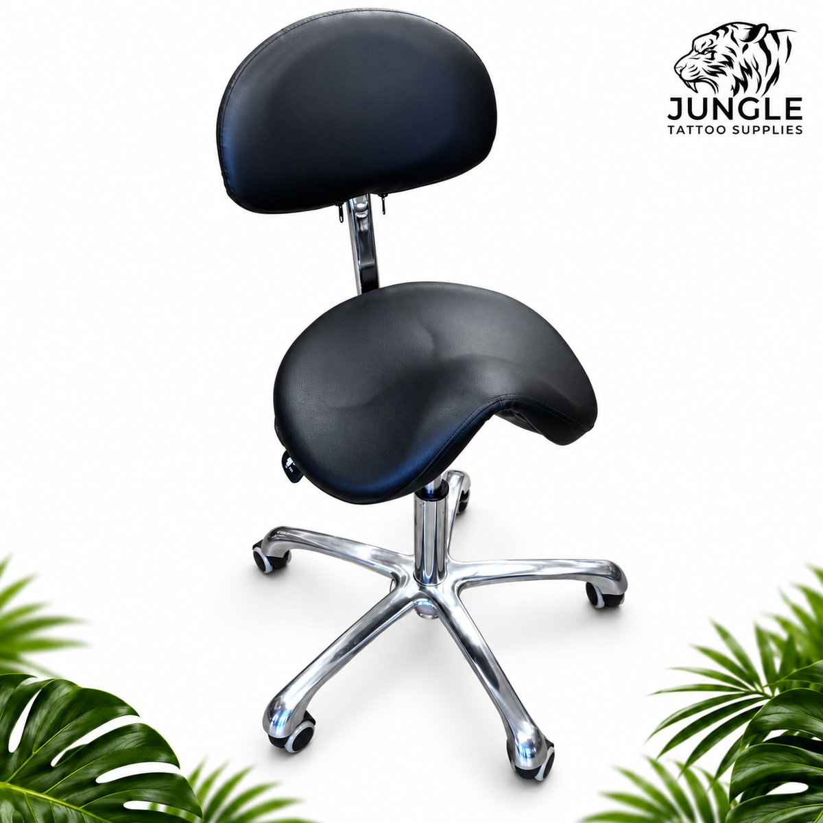 The Saddle (with back) - Tattooist Stool
