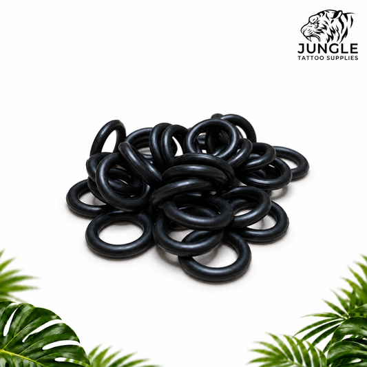 O Rings for use with coil tattoo machines