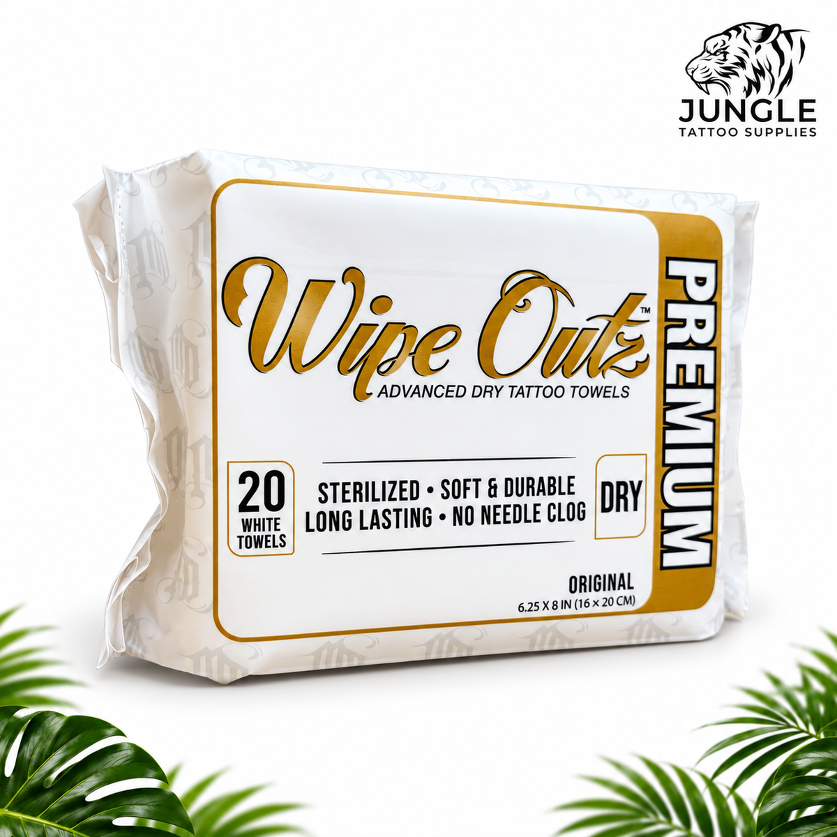 Wipe Outz White Tattoo Towels