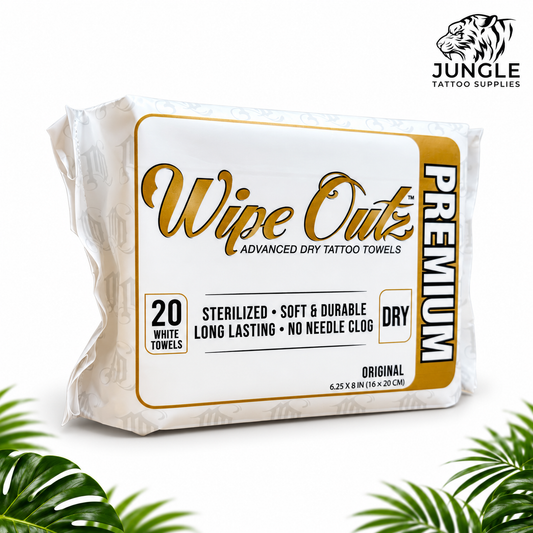 Wipe Outz White Tattoo Towels