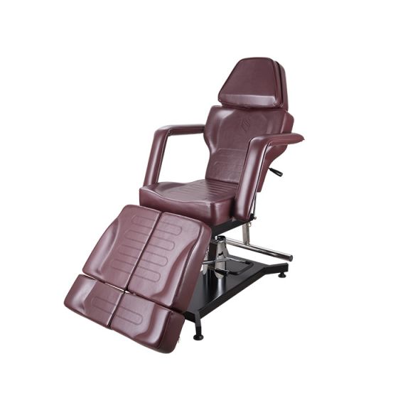TATSoul 370-s Tattoo Client Chair - Ox Blood Red