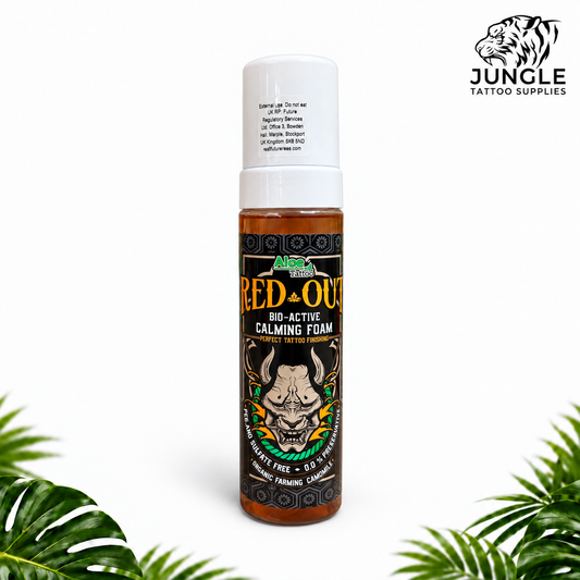 AloeTattoo - Red Out - Bioactive Calming Foam
