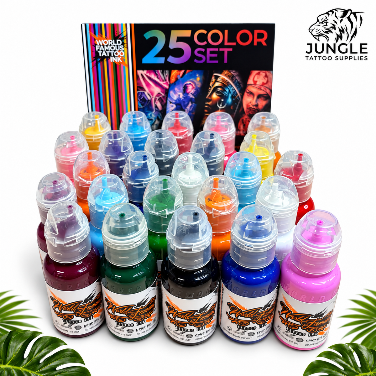 World Famous Tattoo Ink - 25 Set