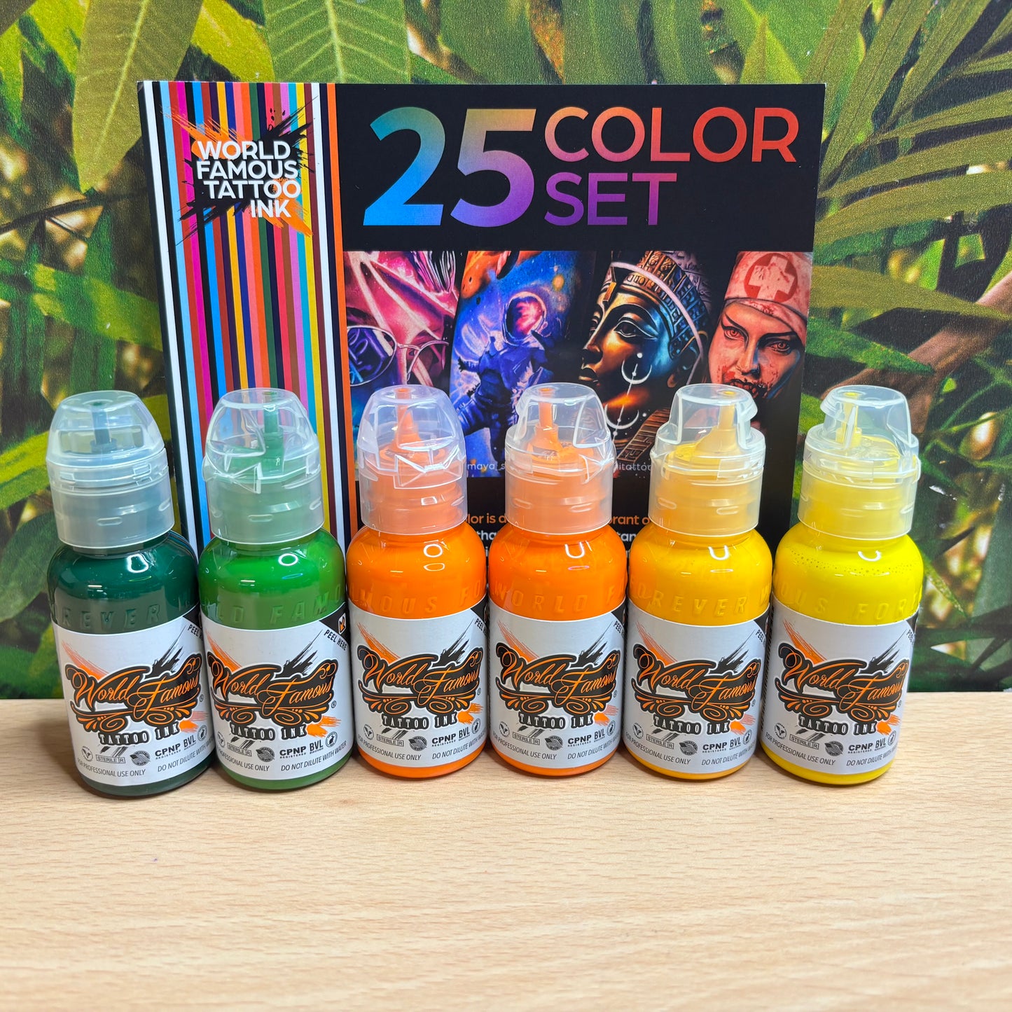 World Famous Tattoo Ink - 25 Set