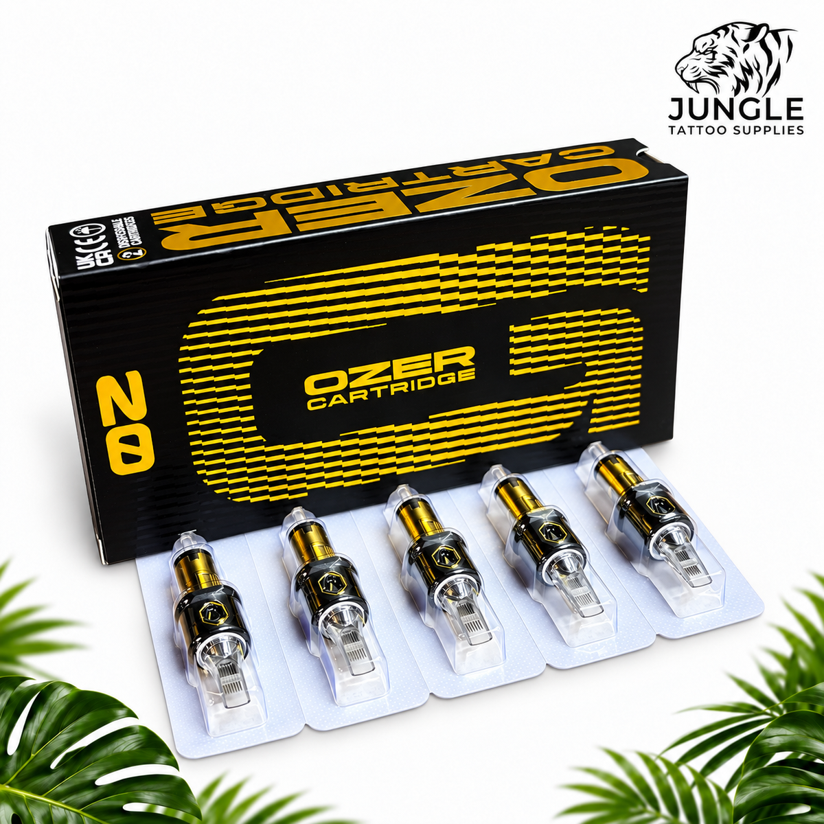 Ozer Tattoo Cartridges - Bug Pin Round Shaders